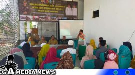 Caption: saat berlangsungnya sosialisasi UMKM di posko TMMD ke-117 Desa Pasarenan, Kecamatan Kedungdung, Kabupaten Sampang, (dok. regamedianews). 