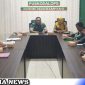 Caption: saat berlangsungnya rapat evaluasi program terpadu Satgas TMMD Kodim 0828 Sampang dengan pihak dinas terkait, (dok. regamedianews). 