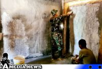 Caption: Satgas TMMD Kodim 0828 Sampang tuntaskan pengerjaan rehab rutilahu, (dok. regamedianews). 