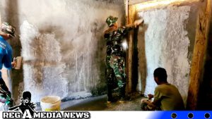Satgas TMMD Sampang Selesaikan Pekerjaan Plamir Rutilahu