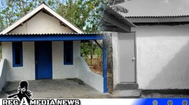 Caption: satu rutilahu dan MCK program TMMD ke-117 di Desa Pasarenan, Kedungdung, Sampang, sudah mencapai target, (dok. regamedianews). 