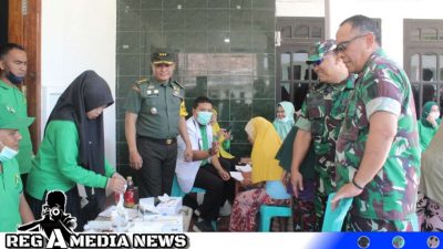 Satgas TMMD Sampang Gelar Pengobatan Massal