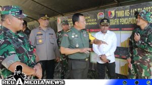 Tim Wasev Tinjau Posko TMMD Sampang