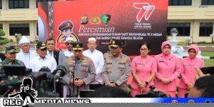Resmikan RS Bhayangkara Mas Kadiran, Kapolri: Semoga Bermanfaat Bagi Masyarakat