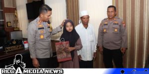 Maimun Bawa ‘Beras Anyar’ Untuk Kapolres Sampang