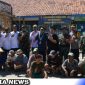 Caption: pose bersama Danrem 084/Bhaskara Jaya usai tinjau pembangunan ruang guru SDN Pasarenan 2, (dok. regamedianews).