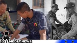 Caption: Timkes tengah memberikan pelayanan kesehatan bagi prajurit Satgas TMMD Kodim 0828 Sampang, (dok. regamedianews).