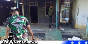 Rehab Rutilahu, Satgas TMMD Libatkan TNI AL Lantamal Bangkalan