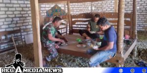 Momen Kebersamaan Warga & Satgas TMMD Kodim 0828 Sampang