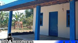 Caption: satu rutilahu milik Marhamah yang menjadi sasaran fisik program TMMD Sampang selesai direnovasi, (dok. regamedianews). 