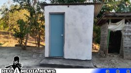 Caption: satu MCK sasaran fisik program TMMD ke-117 di Desa Pasarenan Sampang selesai, (dok. regamedianews). 
