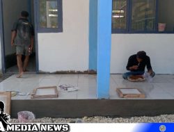 Satgas TMMD Sampang Percantik Pembangunan Ruang Guru