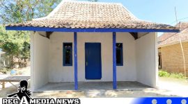 Caption: renovasi rutilahu milik Sadimin di Desa Pasarenan yang menjadi sasaran TMMD ke-117 Kodim 0828 Sampang selesai dikerjakan, (dok. regamedianews). 