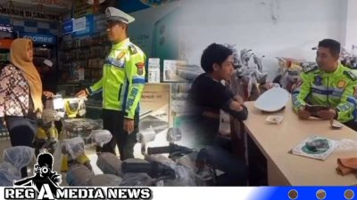 Sosialisasi Ke Masyarakat, Polres Sampang Imbau Sepeda Listrik Tak Masuk Jalan Raya