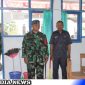 Caption: Danrem 084 Bhaskara Jaya saat meninjau hasil pembangunan ruang guru SDN Pasarenan 2 sasaran program TMMD Sampang, (dok. regamedianews). 