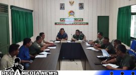 Caption: suasana saat berlangsungnya rakor persiapan penutupan program TMMD ke-117 Kodim 0828 Sampang, (dok. regamedianews). 