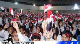 Caption: mahasiswa baru UTM, (dok. regamedianews). 