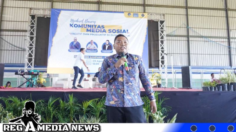 Caption: Deaz Terengganu praktisi media sosial Dinas Kominfo Sampang, (dok. regamedianews). 