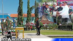Danguskamla Koarmada II Pimpin Upacara Penutupan TMMD Ke-117 Sampang