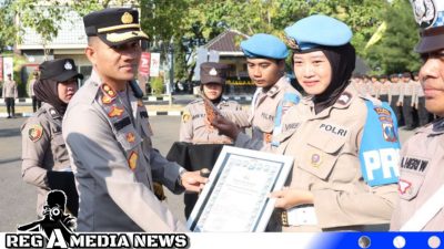 13 Operator QWP Polres Sampang Terima Reward