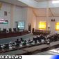 Caption: suasana saat berlangsungnya rapat paripurna DPRD Sampang dalam agenda mendengarkan pidato kenegaraan Presiden RI, (dok. regamedianews). 