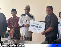 BPJS Ketenagakerjaan Madura Beri Santunan Anggota DMI Sampang