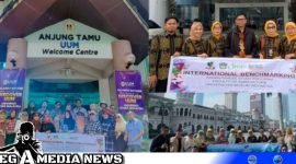 Caption: rombongan FP kampus UMI Makasar saat berada di luar negeri, (dok. istimewa / regamedianews). 