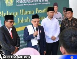 Wapres RI Silaturahmi Dengan Ulama Madura di Ponpes Al-Anwar Modung