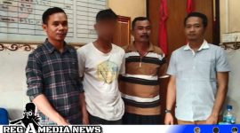 Caption: pelaku pencurian asal Polagan saat dilimpahkan ke penyidik Polres Sampang, (dok. regamedianews). 