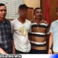 Caption: pelaku pencurian asal Polagan saat dilimpahkan ke penyidik Polres Sampang, (dok. regamedianews). 