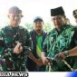 Caption: Plt Bupati Bangkalan Drs.Mohni saat meresmikan gedung layanan SLRT dan sistem pengaduan publik di kantor Dinas Sosial, (dok. regamedianews). 