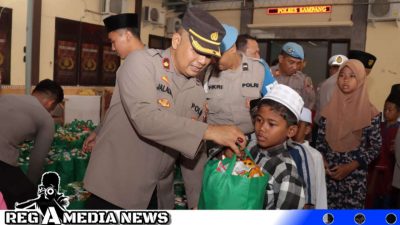 1000 Anak Yatim Sampang Terima Paket Sembako