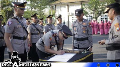 Belasan Perwira Polres Sampang Dimutasi dan Dirotasi