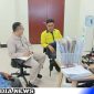 Caption: awak media saat menemui pihak PT. Gorontalo Listrik Perdana  PLTU Tanjung Karang, (dok. regamedianews). 