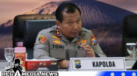 Caption: Kapolda Jatim (Irjen Pol Toni Harmanto). 