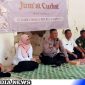 Caption: Kapolsek Omben AKP Budi Nugroho menyampaikan arahannya saat Jumat Curhat, (dok. regamedianews). 