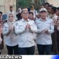 Caption: Bupati Gorontalo Utara Thariq Modanggu, saat kunjungi peserta pertikawan, (dok. regamedianews). 