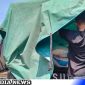 Caption: mobil pengangkut pupuk subsidi yang digagalkan diamankan di Mapolres Sampang, (dok. regamedianews). 
