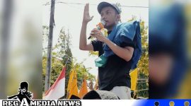 Caption: Amrizal Fathoni Ketua Gerakan Pemuda Kreatif, (dok. regamedianews). 