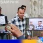Caption: Kasat Reskrim Polres Sampang didampingi Kanit dan Penyidik Unit PPA, saat diwawancara awak media, (dok. regamedianews). 
