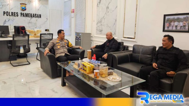 Caption: Kalapas Narkotika Pamekasan saat koordinasi tentang persiapan pengamanan nataru dengan Kapolres Pamekasan, (dok. regamedianews). 