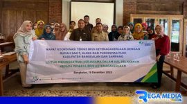 Caption: pose bersama Kepala BPJS Ketenagakerjaan Madura usai rakor teknis dengan rumah sakit mitra, (dok. regamedianews). 