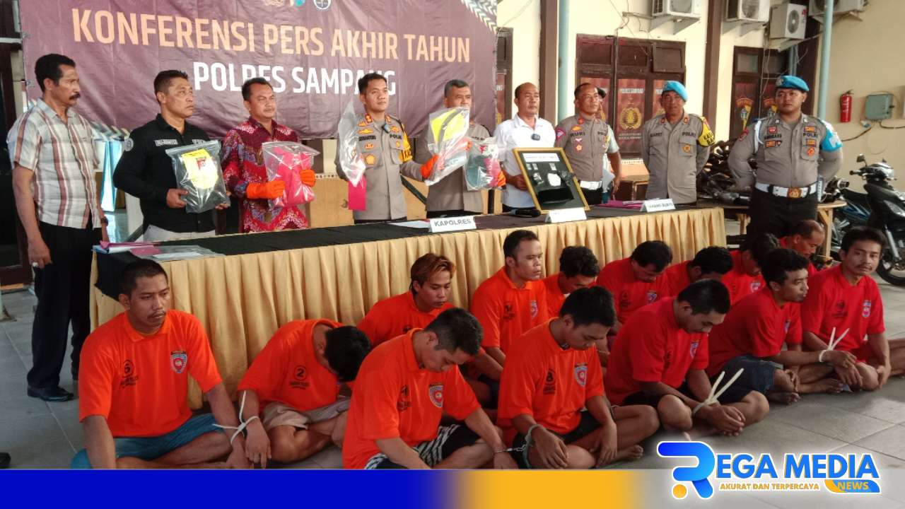 Tahun 2023, Polres Sampang Ungkap 353 Kasus