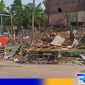 Caption: Tempat Kejadian Perkara (TKP) terjadinya ledakan yang diduga akibat rudal aktif, (dok. regamedianews). 