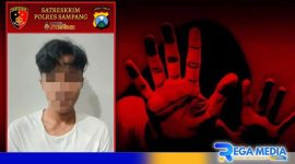 Caption: tersangka inisial NW, saat diamankan Unit PPA Satreskrim Polres Sampang, (dok. regamedianews). 