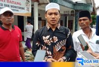 Caption: partisipan peserta anggota KPPS Desa Moktesareh saat diwawancara awak media, (dok. regamedianews). 