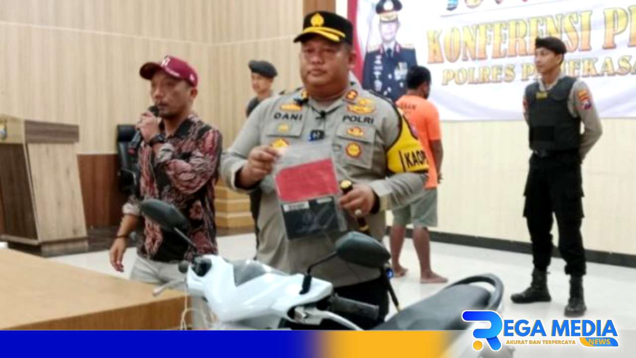 Reskrim Pamekasan Ringkus Maling dan Penadah Curanmor