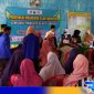 Caption: tampak antusias warga yang ingin mendapatkan layanan kesehatan gartis, (dok. PMII IAI NATA Sampang). 