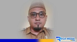 Caption: Kepala Desa Mootinelo Rustam S. Madi, (dok. regamedianews). 