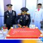 Caption: puncak prosesi peringatan Hari Bhakti Imigrasi ke-493 di Jawa Timur dipusatkan di Kediri, (dok. regamedianews). 